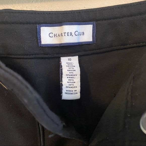 High Rise Black Slacks - Picture 8 of 11